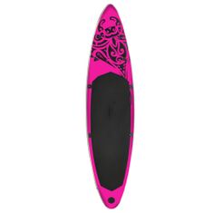 Greatstore Nafukovací SUP paddleboard 305 x 76 x 15 cm růžový