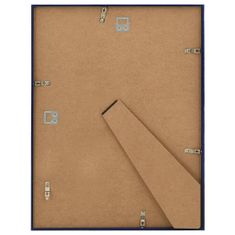 Greatstore Fotorámečky koláž 5 ks na zeď nebo stůl modré 40 x 50 cm MDF