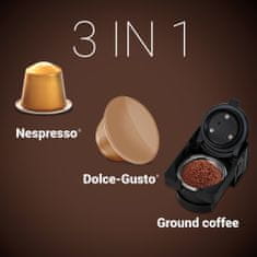 POLARIS Kávovar Polaris PCM 2020 3v1 (Nespresso, Dolce-Gusto)