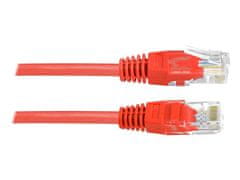 sapro UTP Patch Kabel Lexton RJ45 CAT5E 0,5m 8P8C 1:1 Červený