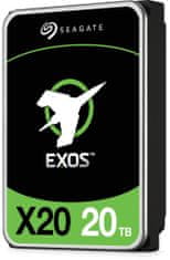Exos X20, 3,5" - 20TB (ST20000NM007D)