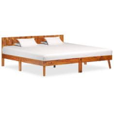 Greatstore Rám postele masivní sheeshamové dřevo 180 x 200 cm