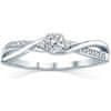 Stříbrný prsten s krystaly Swarovski FNJR085sw (Obvod 57 mm)