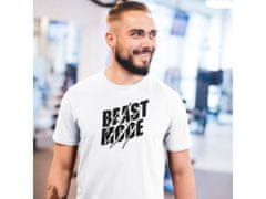 Fenomeno Pánské tričko - Beast mode - bílé Velikost: 4XL