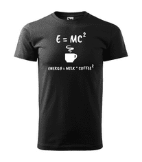Fenomeno Pánské tričko E=mc2 - černé Velikost: S