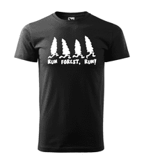 Fenomeno Pánské tričko Forest - černé Velikost: S
