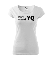 Fenomeno Dámské tričko Mám visoké YQ - bílé Velikost: 2XL