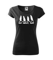 Fenomeno Dámské tričko Forest - černé Velikost: XS