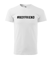 Fenomeno Pánské tričko #boyfriend Velikost: 2XL, Barva trička: Černé