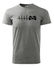 Fenomeno Pánské tričko - Tep(e-sport) - šedé Velikost: S