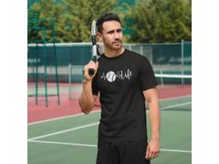 Fenomeno Pánské tričko - Tep(tenis) - černé Velikost: M