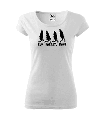Fenomeno Dámské tričko Forest - bílé Velikost: XS