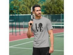 Fenomeno Pánské tričko - Love(tenis) - šedé Velikost: S