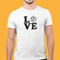 Fenomeno Pánské tričko - Love(florbal) - bílé Velikost: 3XL