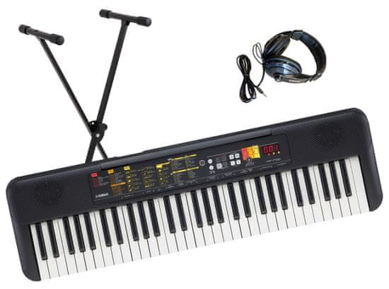 Klávesy Yamaha PSR F52 SET se stojanem a sluchátky