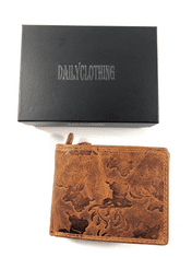 Dailyclothing Luxusní celokožená peněženka s jeleny JEL01