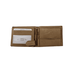 Dailyclothing Kožená peněženka - hnědá 5601A
