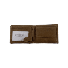 Dailyclothing Kožená peněženka - hnědá 5601