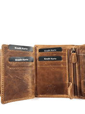 Dailyclothing Luxusní celokožená peněženka s kaprem KAP02