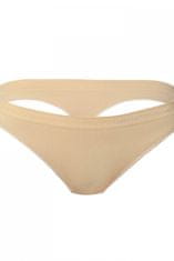 Brubeck Dámská tanga 00182A beige, béžová, L