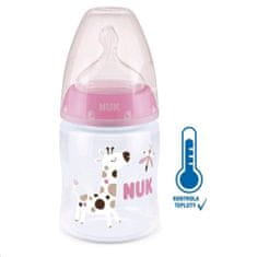 Nuk Kojenecká láhev First Choice Temperature Control 150 ml bílá