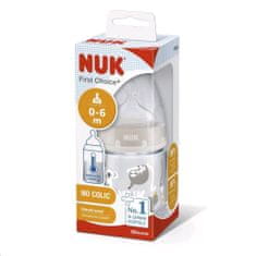 Nuk Kojenecká láhev First Choice Temperature Control 150 ml beige