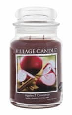 Village Candle 602g apples & cinnamon, vonná svíčka