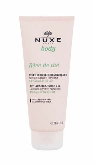 Nuxe 200ml reve de thé revitalising shower gel, sprchový gel