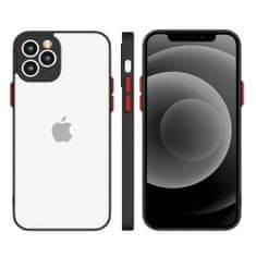 IZMAEL Silikónové flexibilní pouzdro Milky Case pro Apple iPhone 13 Pro - Černá KP11782