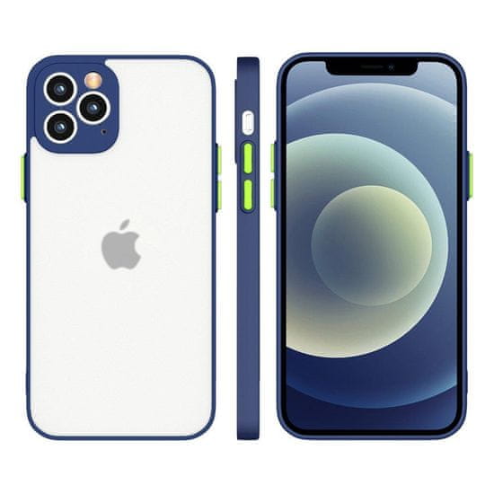 IZMAEL Silikónové flexibilní pouzdro Milky Case pro Apple iPhone 7/iPhone 8/iPhone SE 2020/iPhone SE 2022 - Tmavě Modrá KP22525