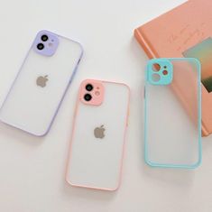 IZMAEL Silikónové flexibilní pouzdro Milky Case pro Apple iPhone 12 Pro - Fialová KP11802