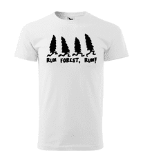 Fenomeno Pánské tričko Forest - bílé Velikost: S