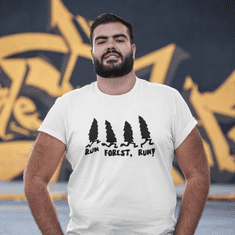 Fenomeno Pánské tričko Forest - bílé Velikost: S