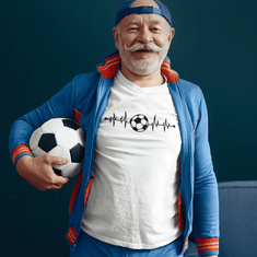 Fenomeno Pánské tričko - Tep(fotbal) - bílé Velikost: M