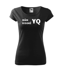 Fenomeno Dámské tričko Mám visoké YQ - černé Velikost: XS