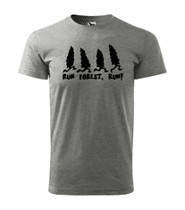 Fenomeno Pánské tričko Forest - šedé Velikost: M