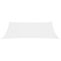Greatstore Stínící plachta oxfordská látka obdélníková 2 x 4,5 m bílá