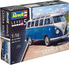 Revell  Plastic ModelKit auto 07009 - VW Typ 2 T1 Samba Bus (1:16)