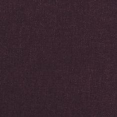 Greatstore Zvedací masážní polohovací křeslo fialové textil