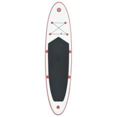 Vidaxl Nafukovací Stand Up Paddleboard (SUP) červenobílý