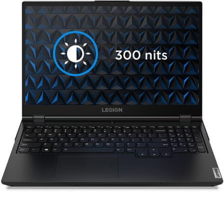 Herní notebook Lenovo Legion 5 15IMH05 (82AU00Q6CK) 15,6 palců IPS Full HD výkonný chlazení dedikovaná grafika