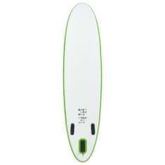 Vidaxl Nafukovací SUP paddleboard zeleno-bílý