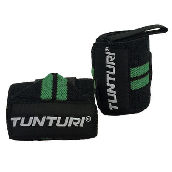 Tunturi Bandáže zápěstí TUNTURI Wrist Wraps zelené - pár