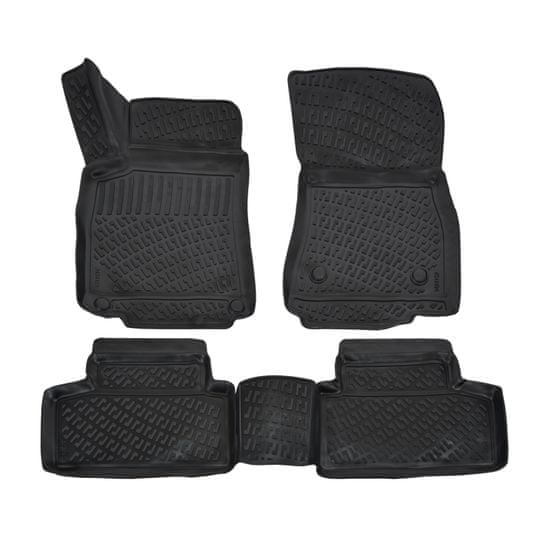 J&J Automotive Gumové koberce pro Mercedes GLB 2019-up 4pcs 2019-