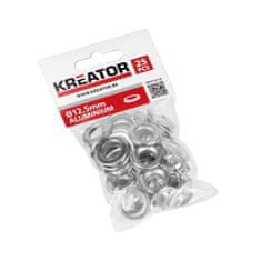 Kreator KRT616110 - Kroužky hliník 12,5mm 25ks