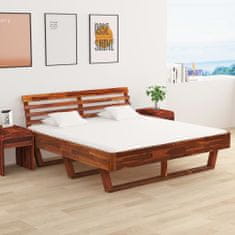 Greatstore Rám postele masivní akáciové dřevo 180 x 200 cm