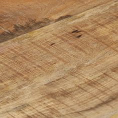 Greatstore Lavice 110 cm hrubé mangovníkové dřevo