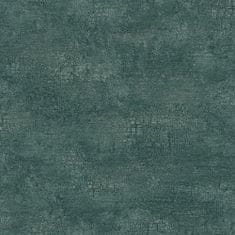 Zelenomodrá vliesová tapeta s efektem prasklin 347561, Matières - Stone, 0,53 x 10,05 m