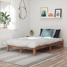 Greatstore Rám postele masivní teakové dřevo 120 x 200 cm
