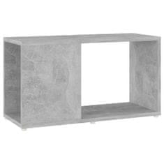 Greatstore TV skříňka betonově šedá 60 x 24 x 32 cm dřevotříska